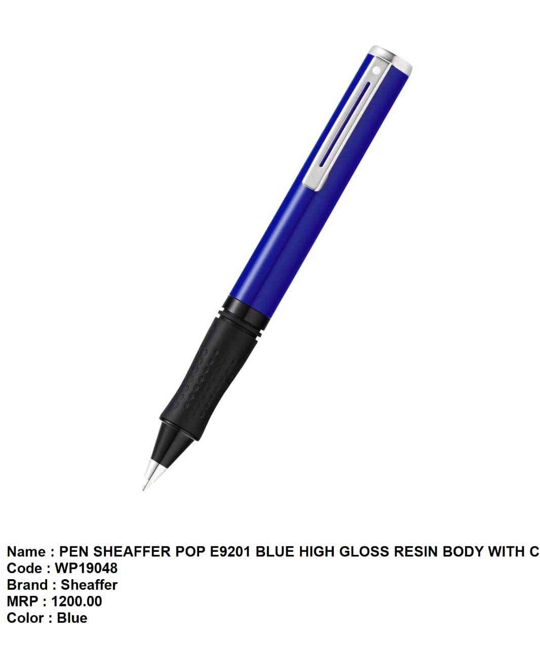 Pen sheaffer pop E9201 blue high gloss resign body